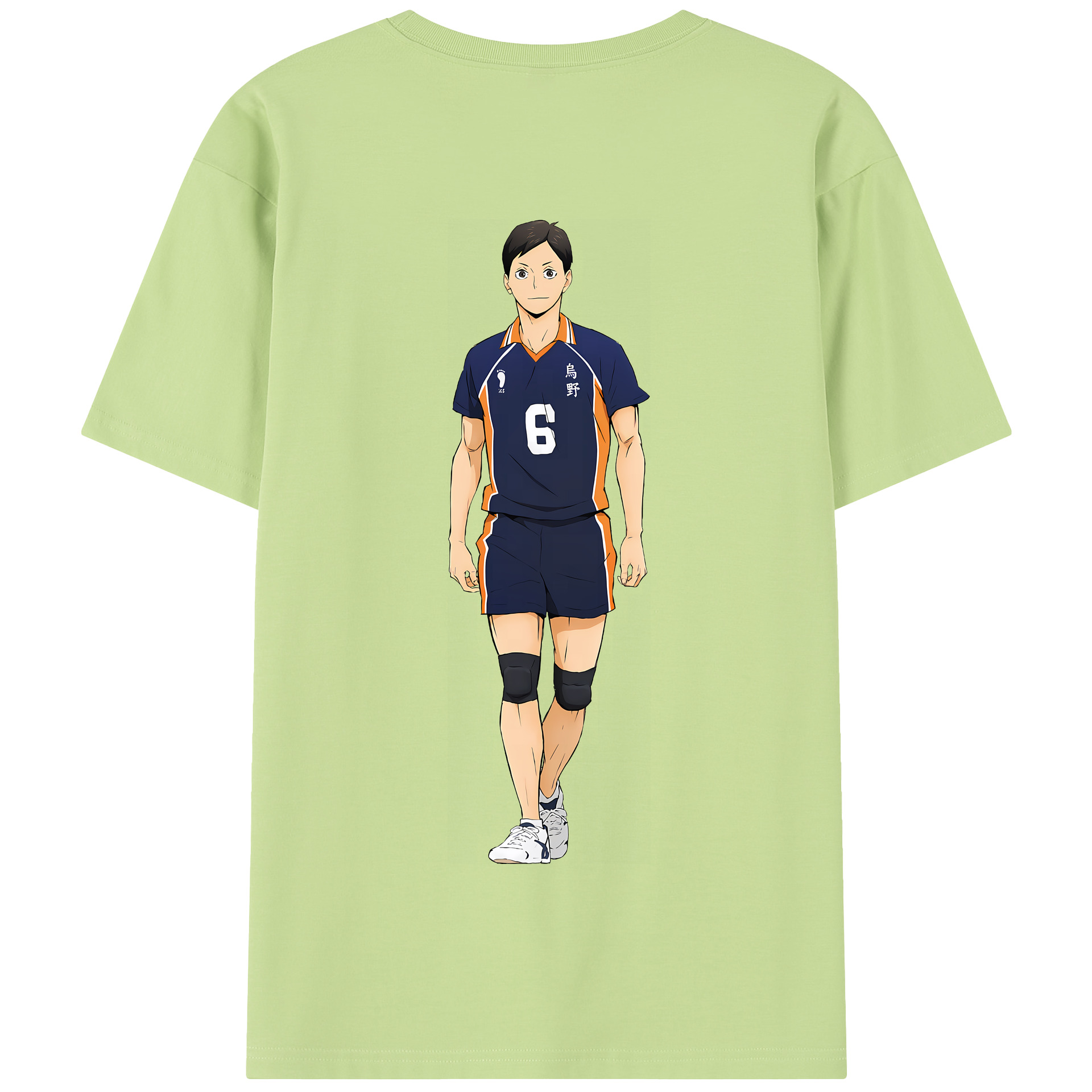 （画像用） ハイキュー!! Haikyu!! 綿100％半袖Tシャツ（背面プリント）